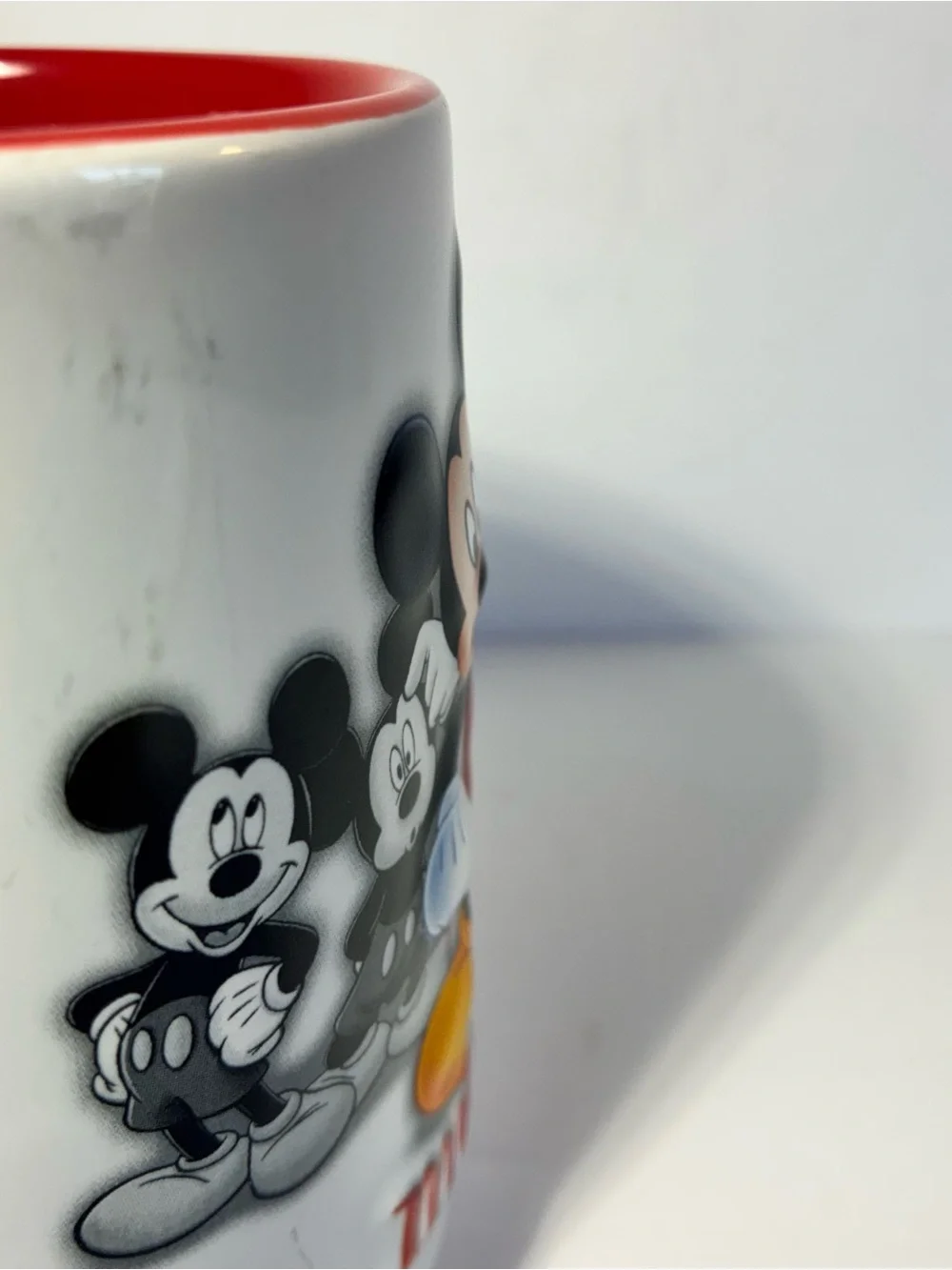 Disney Parks Authentic Original Mickey Mouse Retro Ceramic Mug